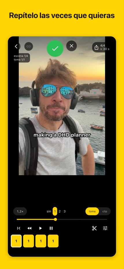 iPhone: elegir una versión de cada frase
