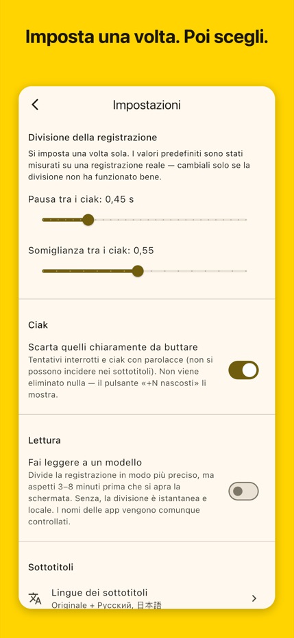 iPhone: impostazioni dell’app